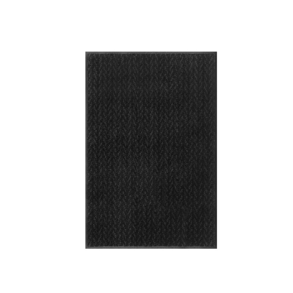 Коврик грязезащитный моющийся KleenTex Duo Charcoal 75*120см