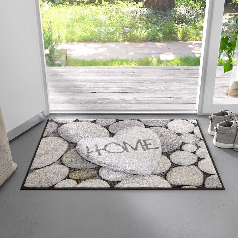Коврик грязезащитный моющийся KleenTex Pebble Stones 50*75см