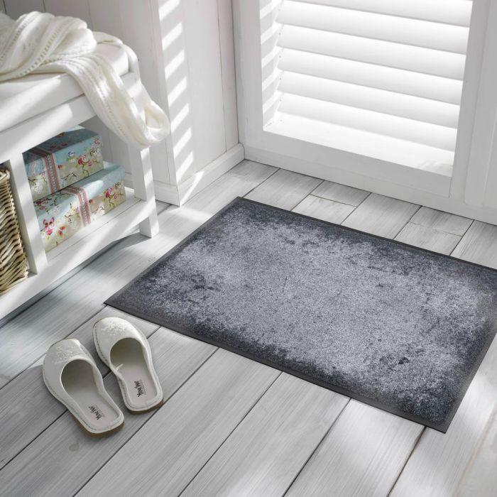Коврик грязезащитный моющийся KleenTex Shades of Grey 50*75см