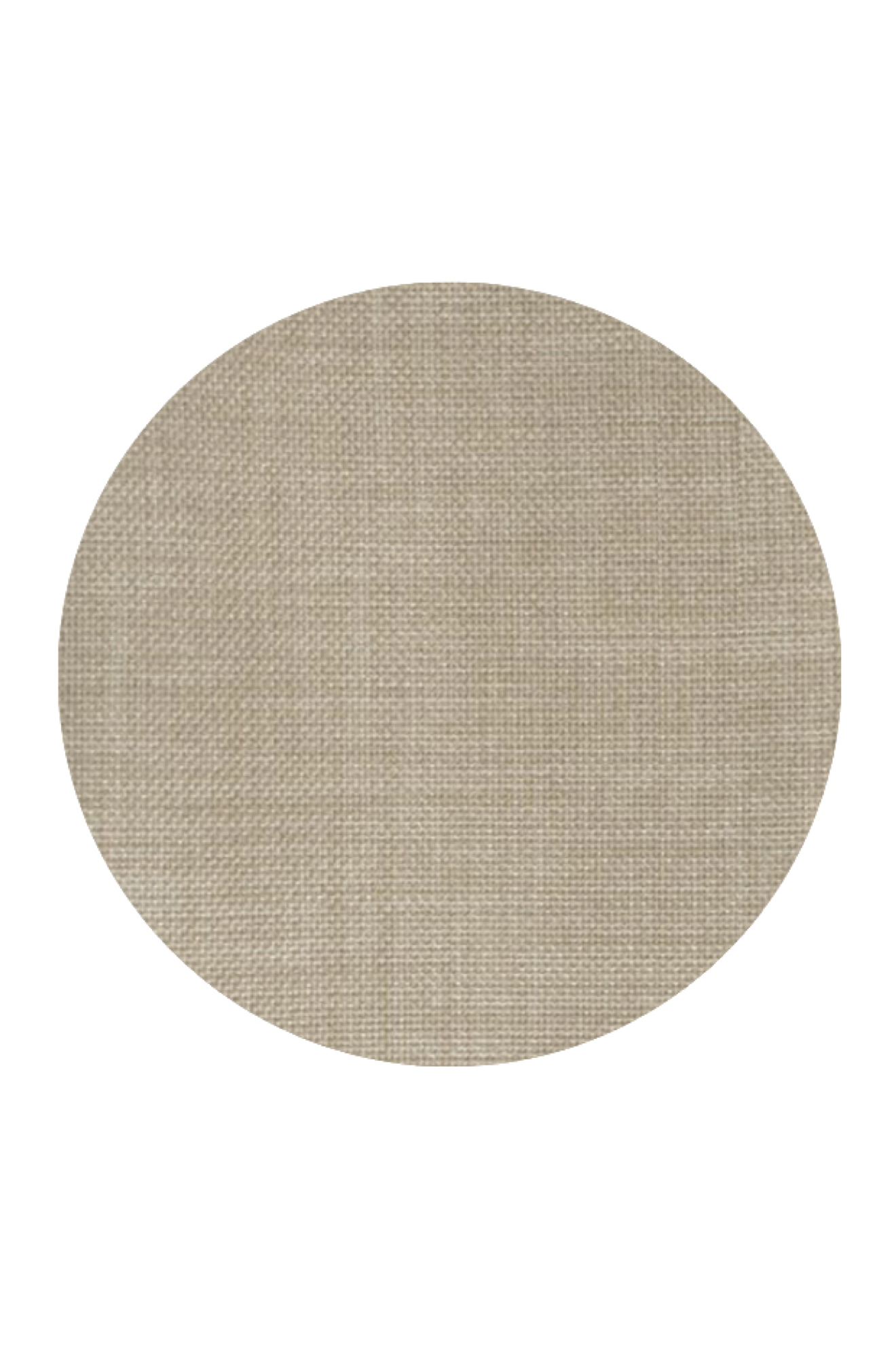 Скатерть SANDER для круглого стола D170cm серия Loft, цвет: linen (серо-бежевый)