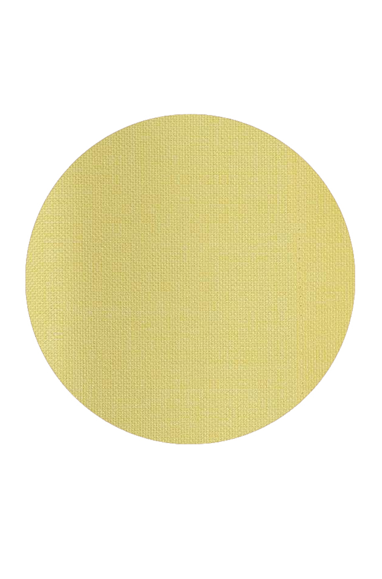 Скатерть SANDER для круглого стола D170cm серия Loft, цвет: yellow lime (желтая)