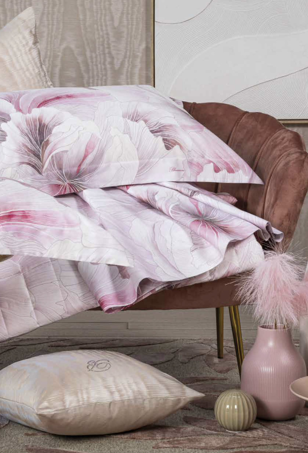 Постельное белье двуспальное BLUMARINE Bella Di Notte col.02