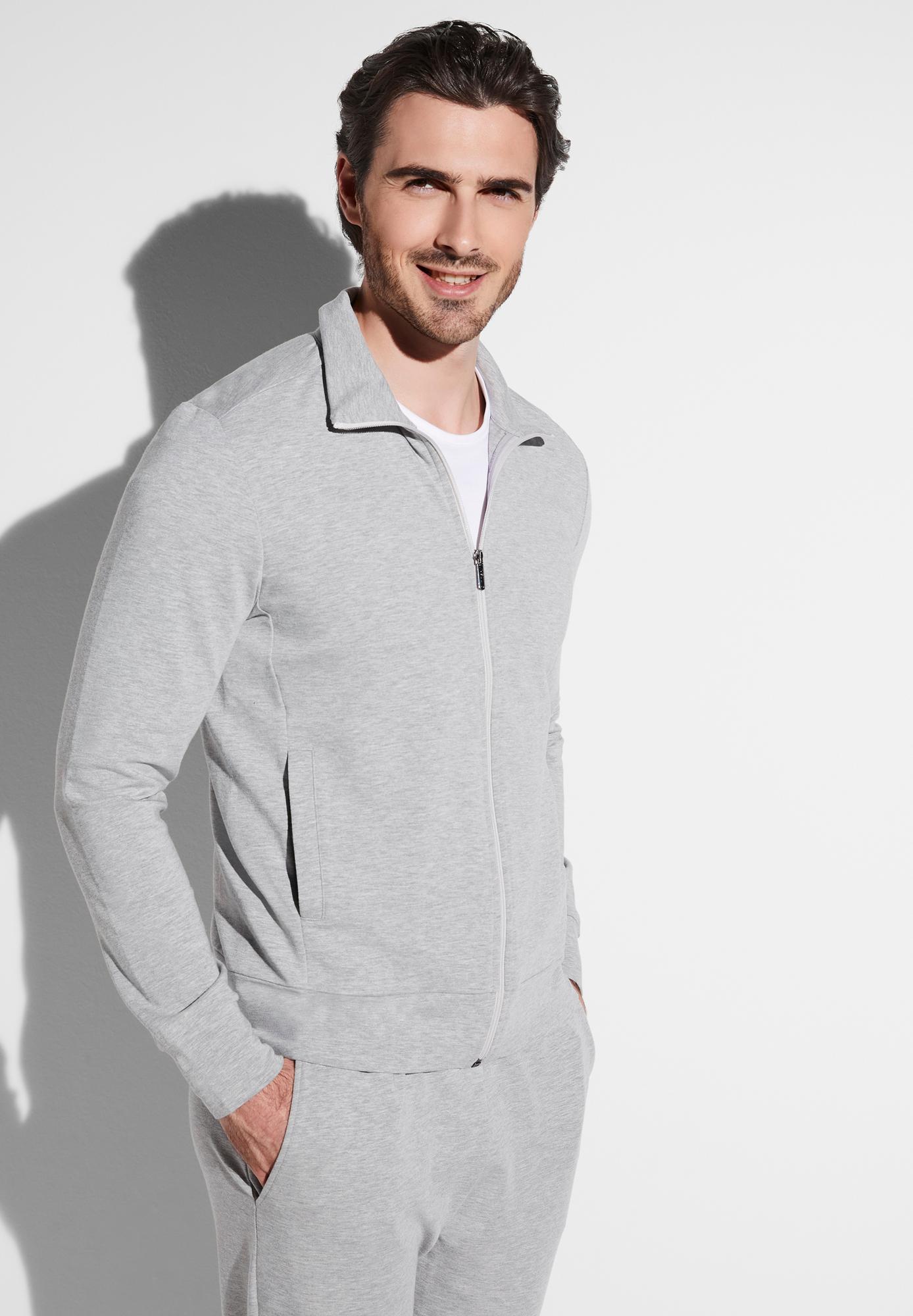 Костюм мужской Zimmerli, цвет: light grey mélange (светло-серый), S/S 2025