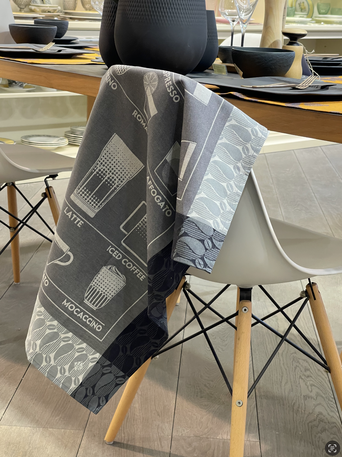 Кухонное полотенце Barista black 60*80 см