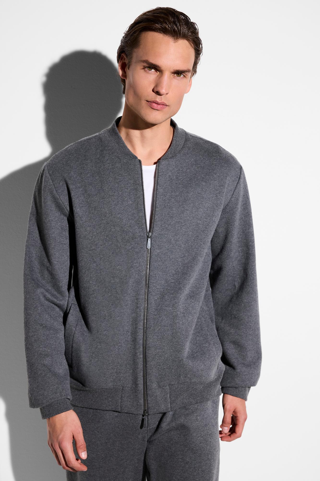 Костюм мужской утепленный Zimmerli, цвет: dark grey (темно-серый), A/W 2025