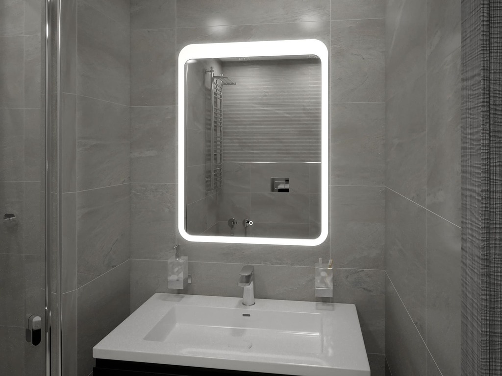 Зеркало Continent Lacio LED