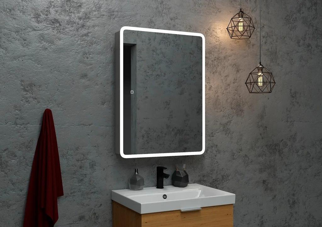 Зеркало-шкаф Continent Emotion LED 500*800