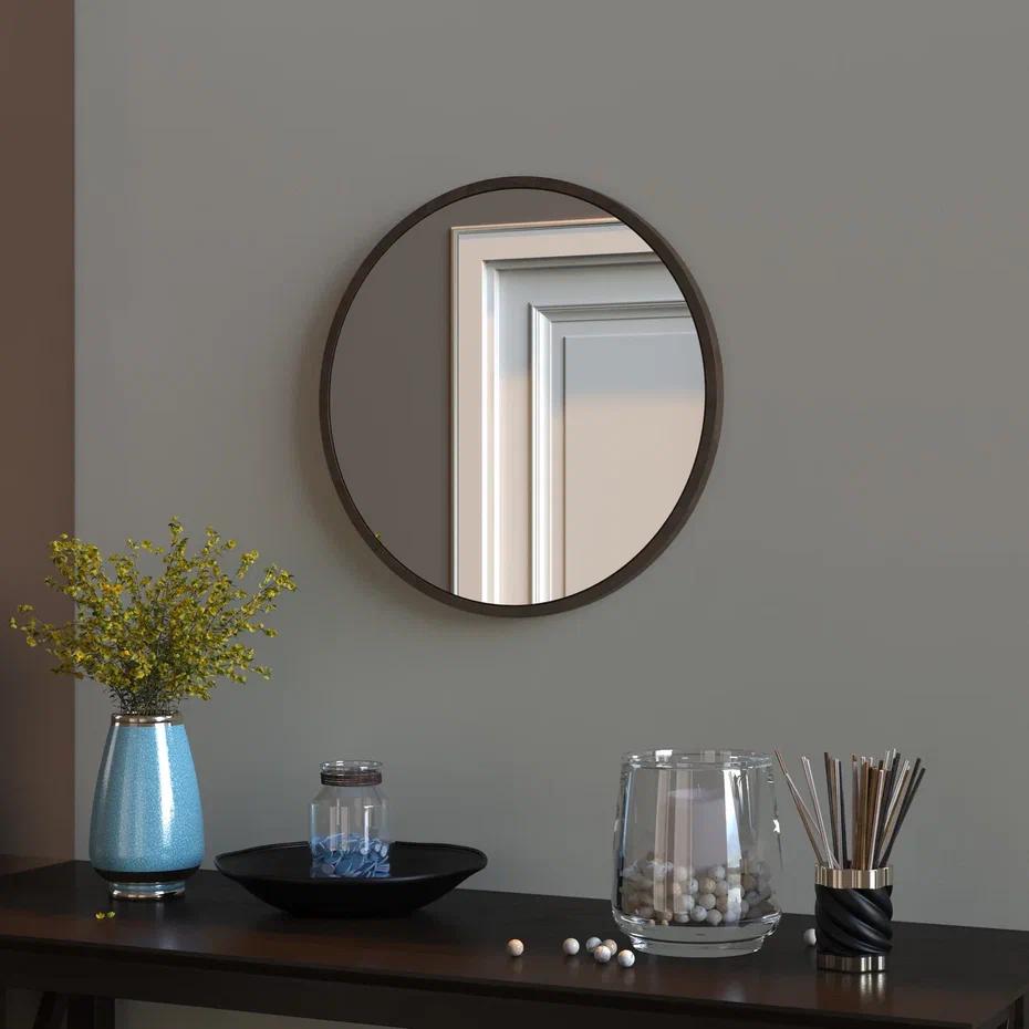 Зеркало Continent Мун коричневое