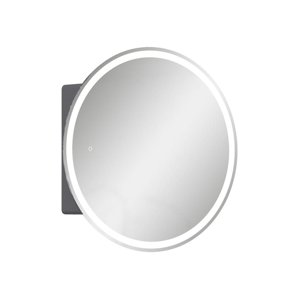 Шкаф зеркальный EQUIL Smile LED D600