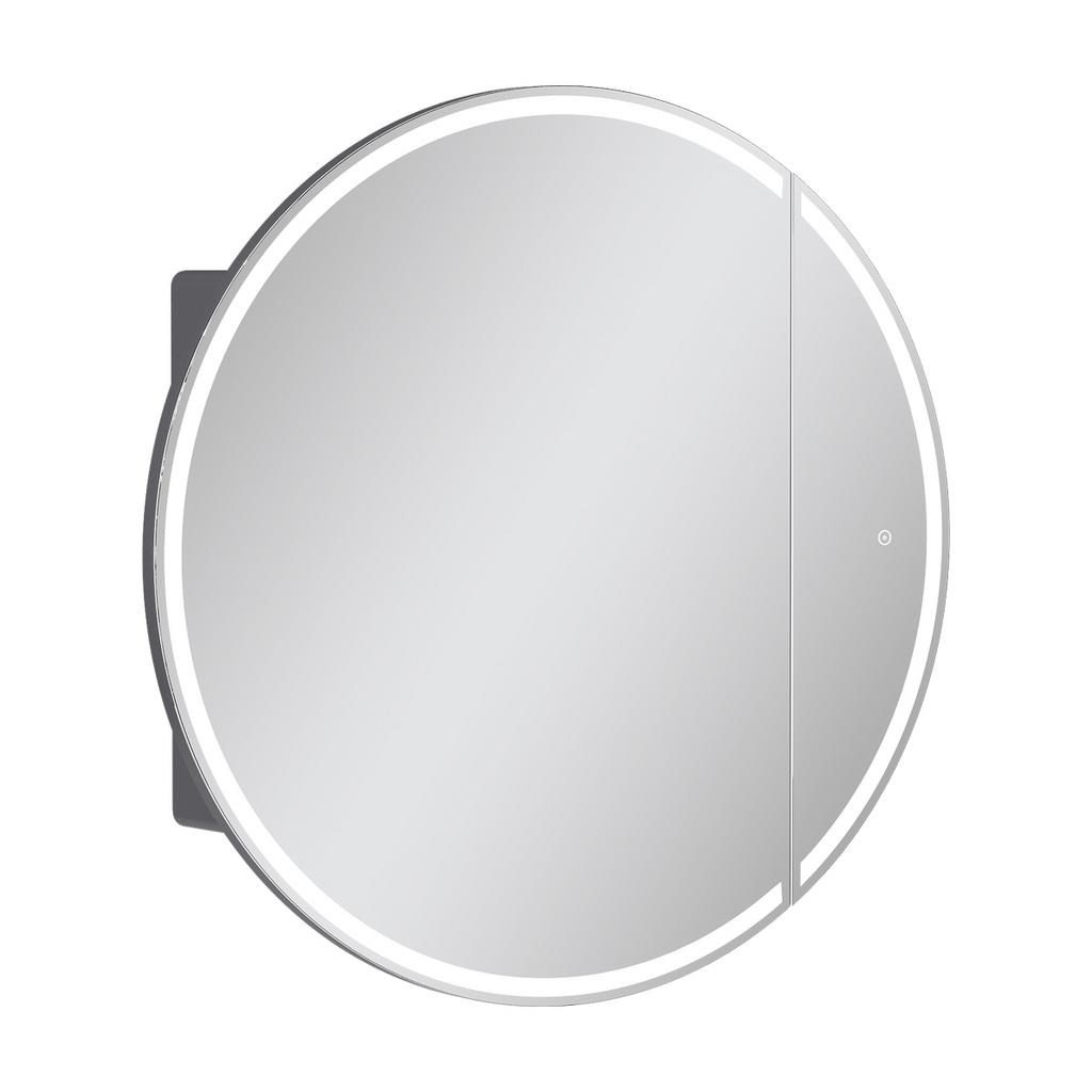 Шкаф зеркальный EQUIL Smile LED D800