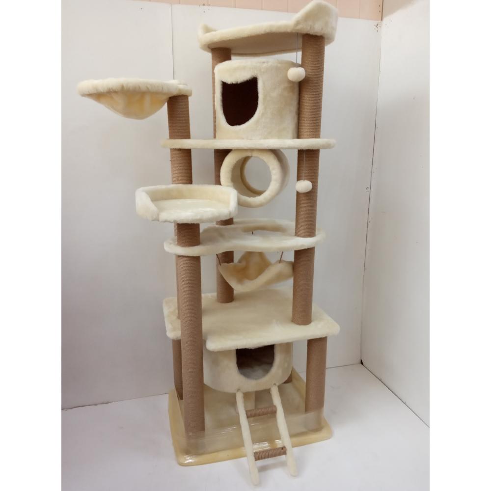 Высокий многоуровневый комплекс для кошки 203 см (арт. 53)
