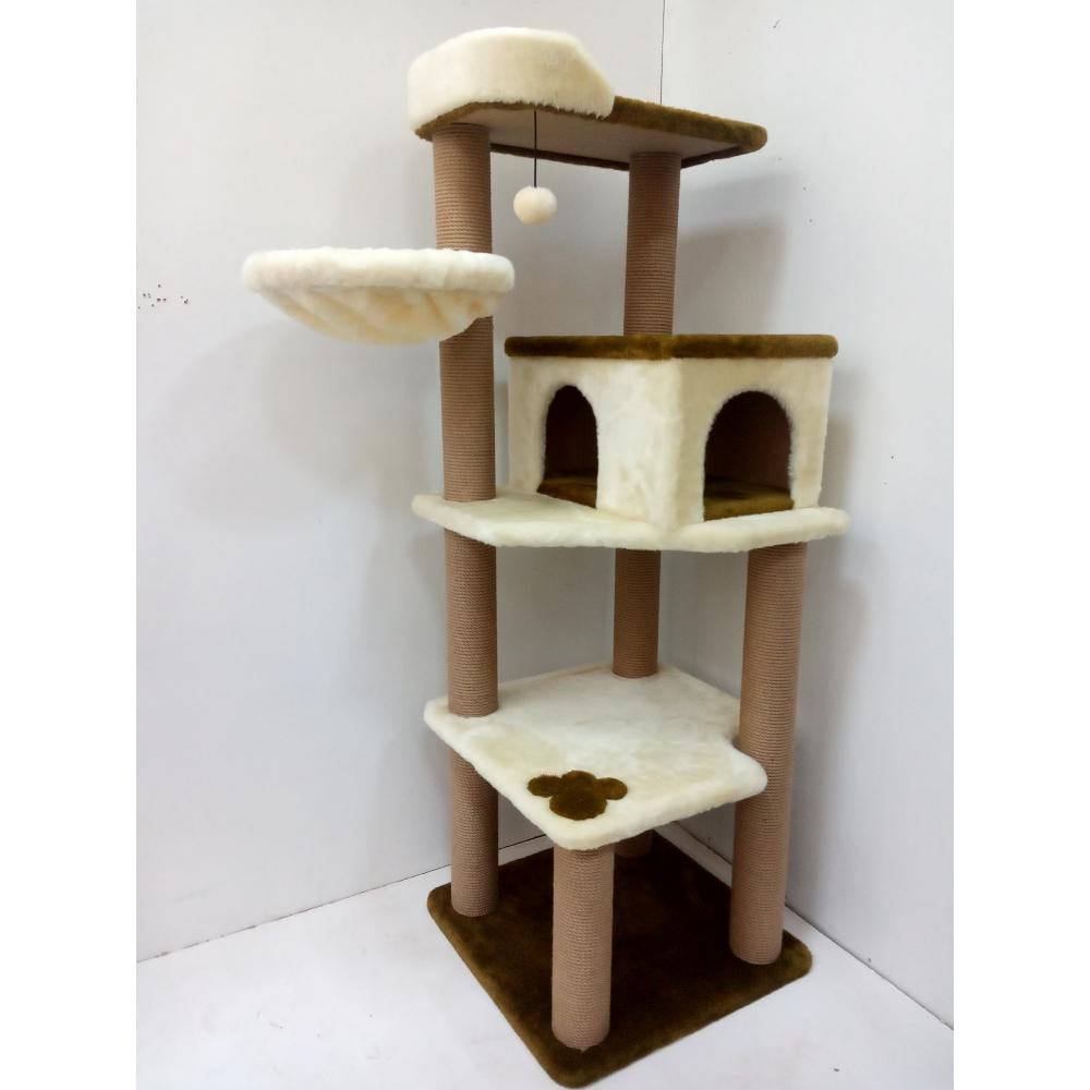 Игровой комплекс с гамаком и домиком 157 см (арт. 127)