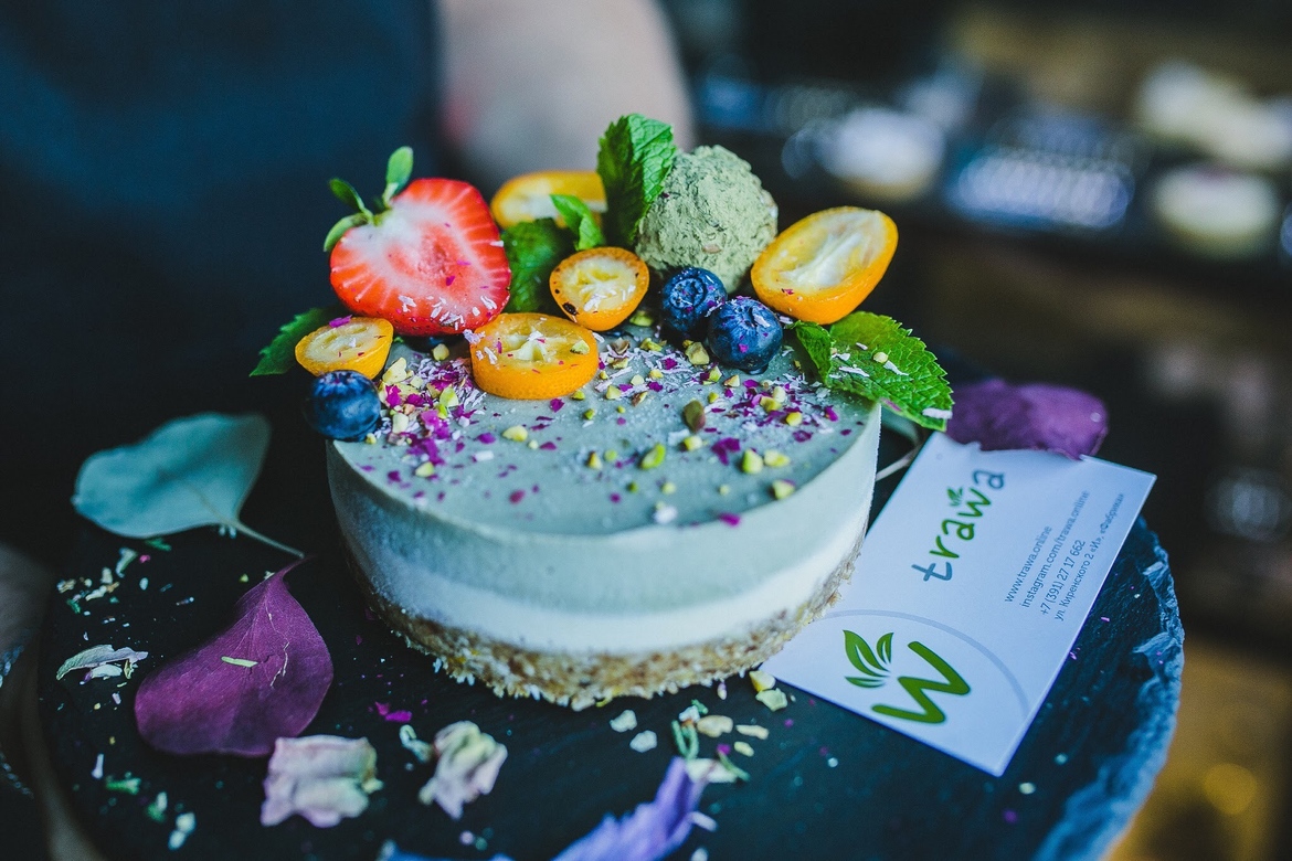 Rawcake «Лимон-матча»