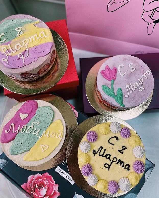 Мини Rawcake к 8 марта