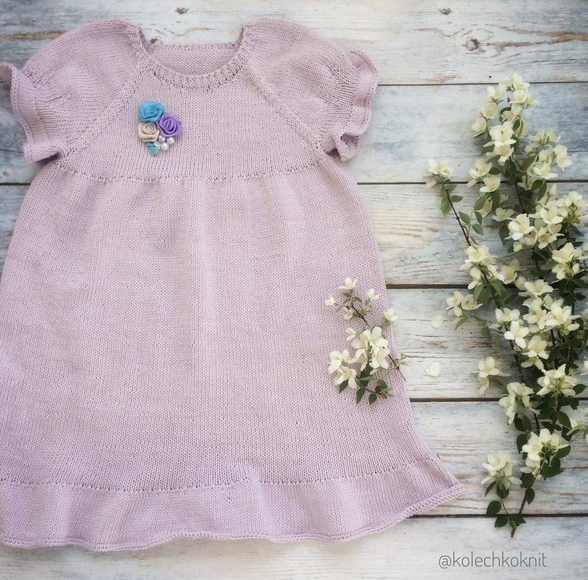 Детское платье «Фонарики»