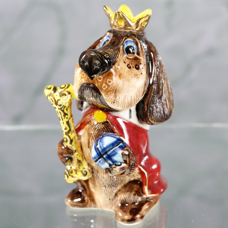 Фарфоровая ваза Королевский Пёс