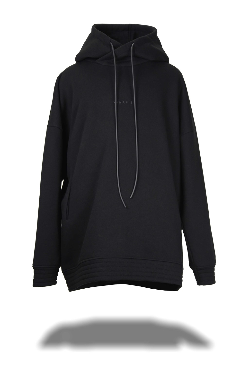 Hoodie "VERVE" black unisex