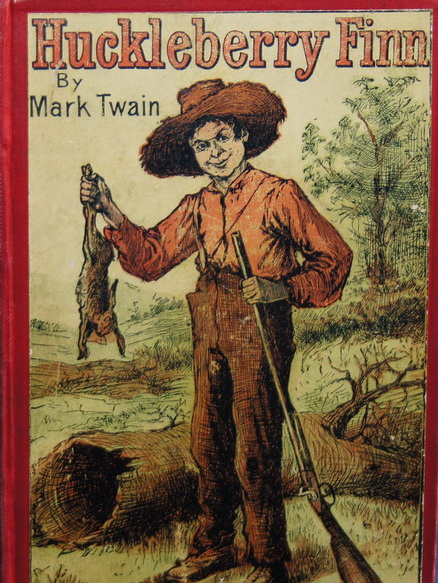 Антикварная книга "Геккельберри Финн" М. Твен, 1907 г.