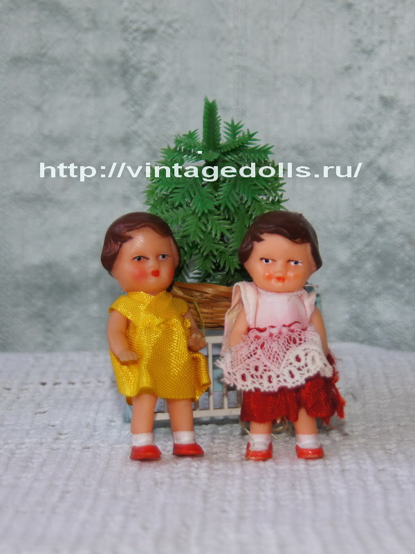 Куколки ГДР в родной одежде, 7.5 см, 600268