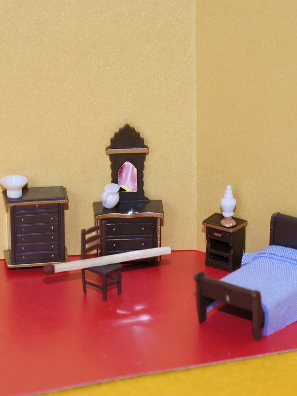 Микро мебель (1:48). Спальня