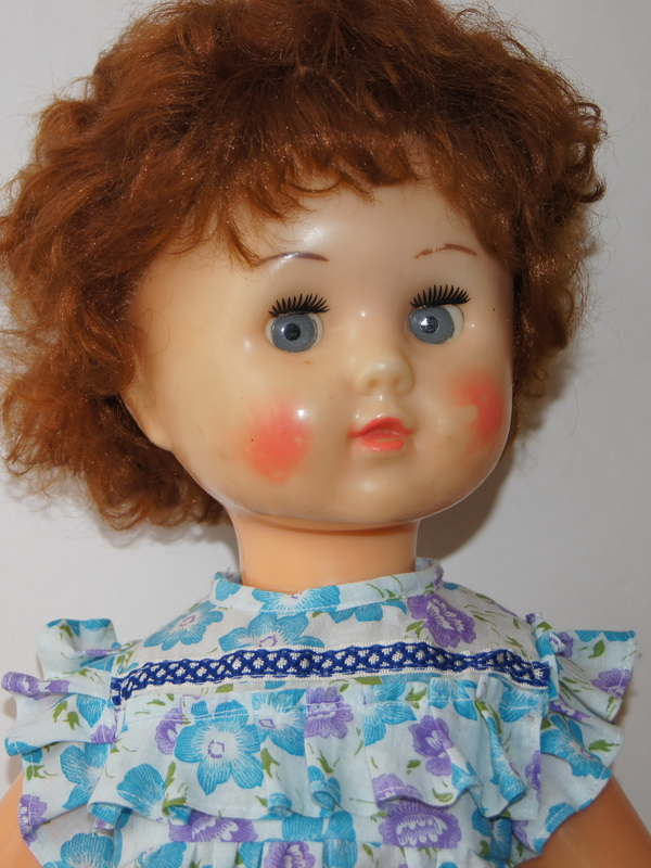 Большая кукла Марина, фабрика им. 8 Марта, СССР, 70 см