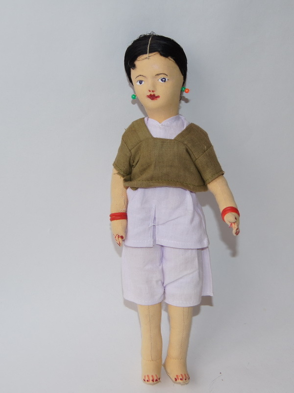 Тканевая этно кукла, 28 см (700760)