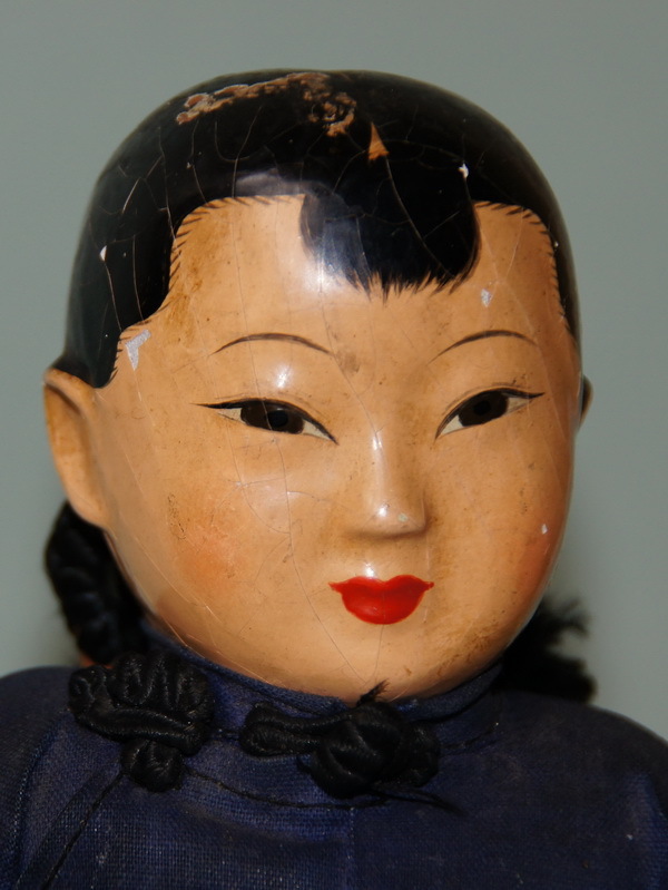 Старинная китайская кукла, 26 см (110507)