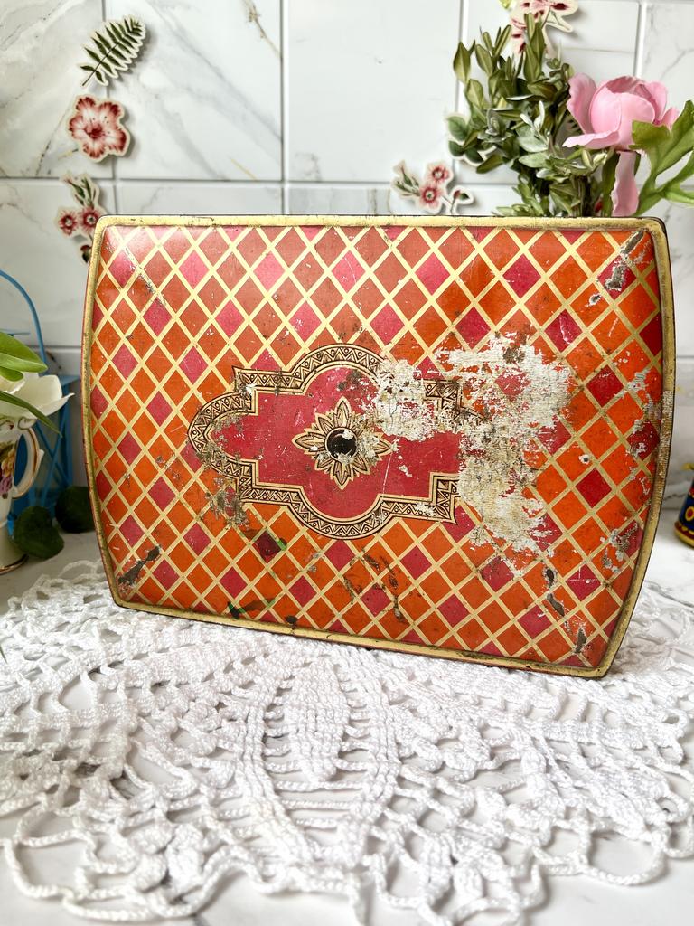 Шкатулка жестяная, Германия