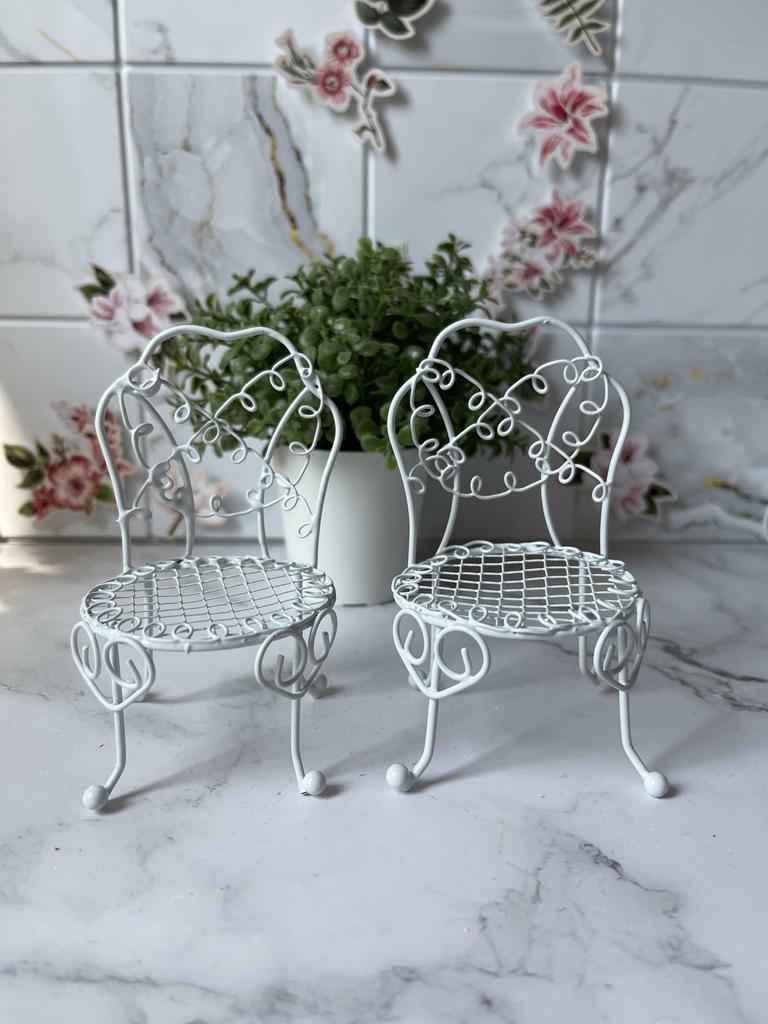 Мебель стулья для кукол в кукольный дом