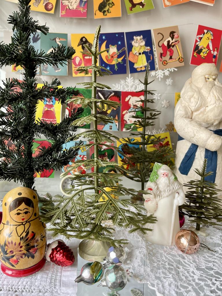 Настольная елочка 30 см; СССР