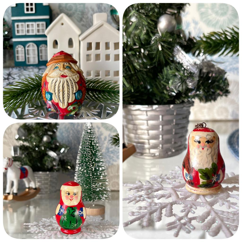 Новогодние деревянные игрушки