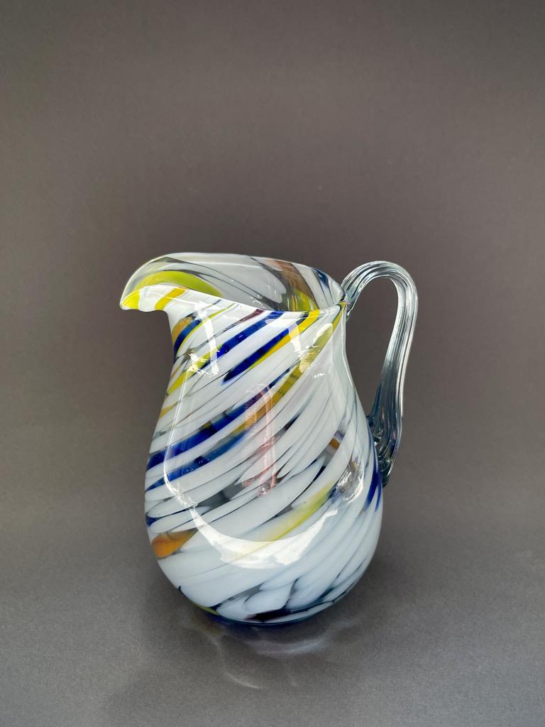 Кувшинчик из цветного стекла Ссср