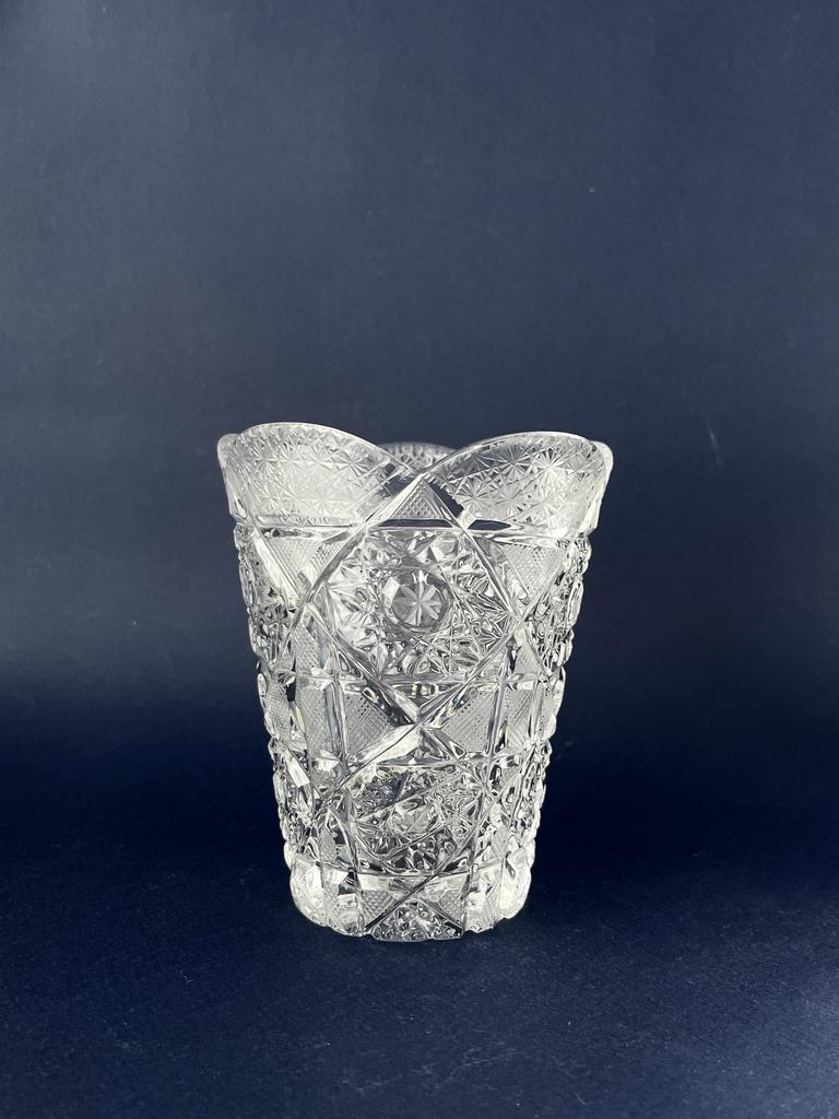Хрустальная ваза для небольшого букета СССР