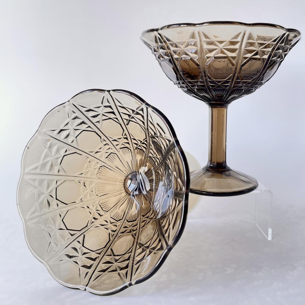 Советские вазочки на ножке креманки/джемницы/конфетницы