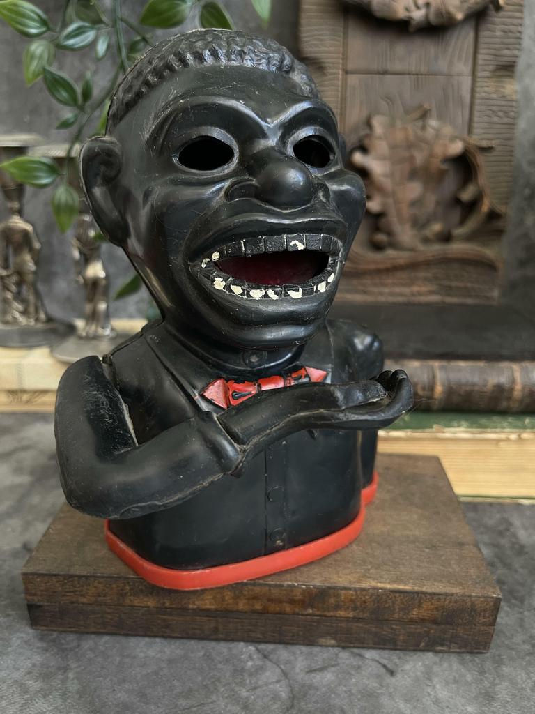 Антикварная копилка Негр