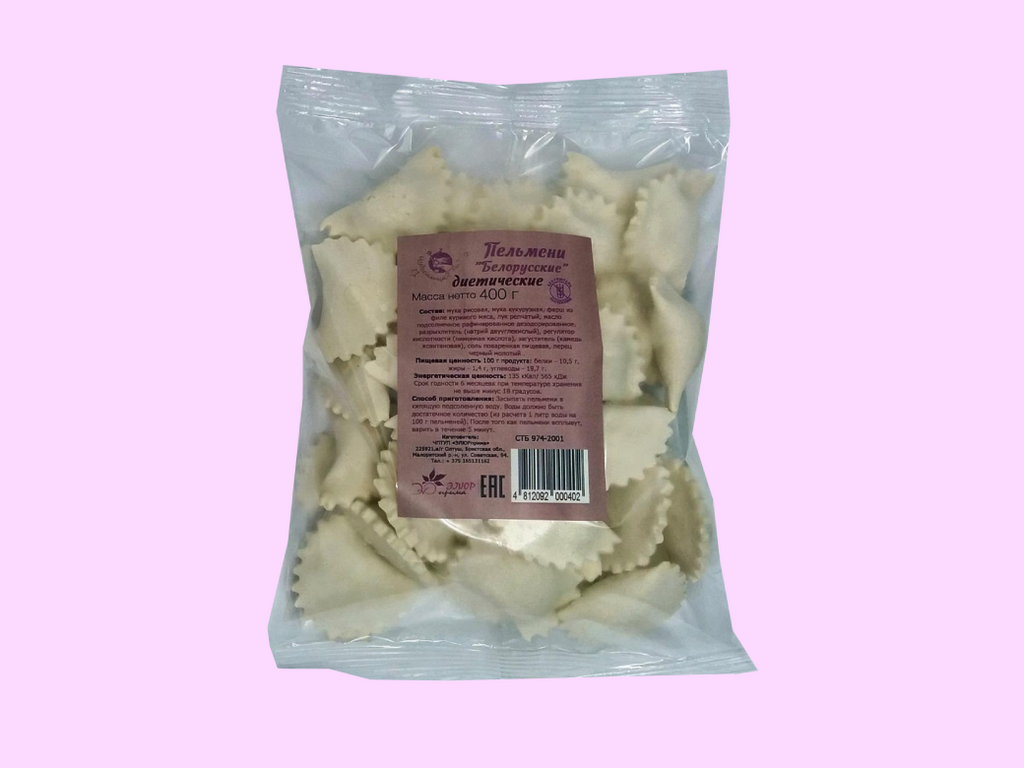 Пельмени диетические (с филе курицы)