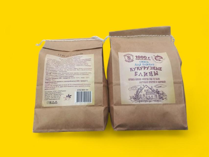 Смесь для блинов "Кукурузные блины" 1 КГ