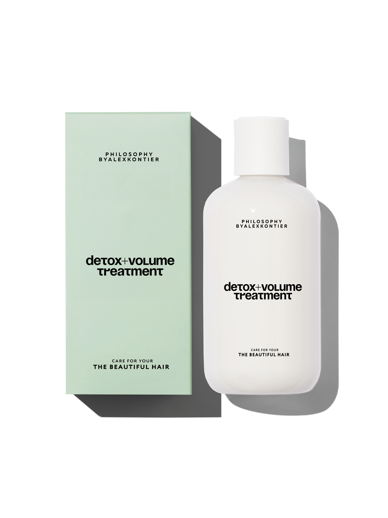 {DETOX + VOLUME TREATMENT} Балансирующий уход для объёма волос и чувствительной кожи головы