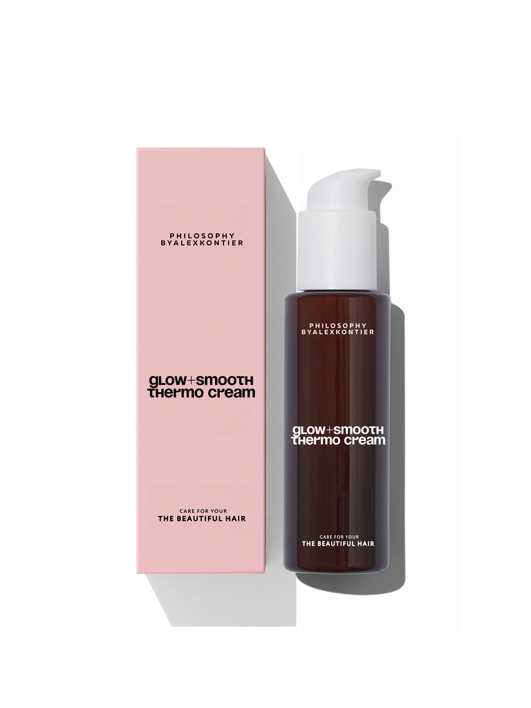 {GLOW + SMOOTH THERMO CREAM} Несмываемый крем - кондиционер с эффектом термозащиты, 100 мл