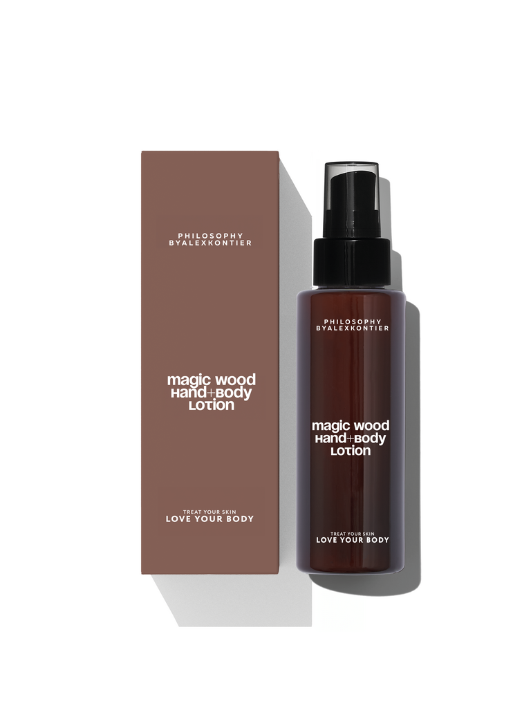 {MAGIC WOOD HAND+BODY LOTION} ЛОСЬОН ДЛЯ УВЛАЖНЕНИЯ РУК И ТЕЛА, 100 МЛ.