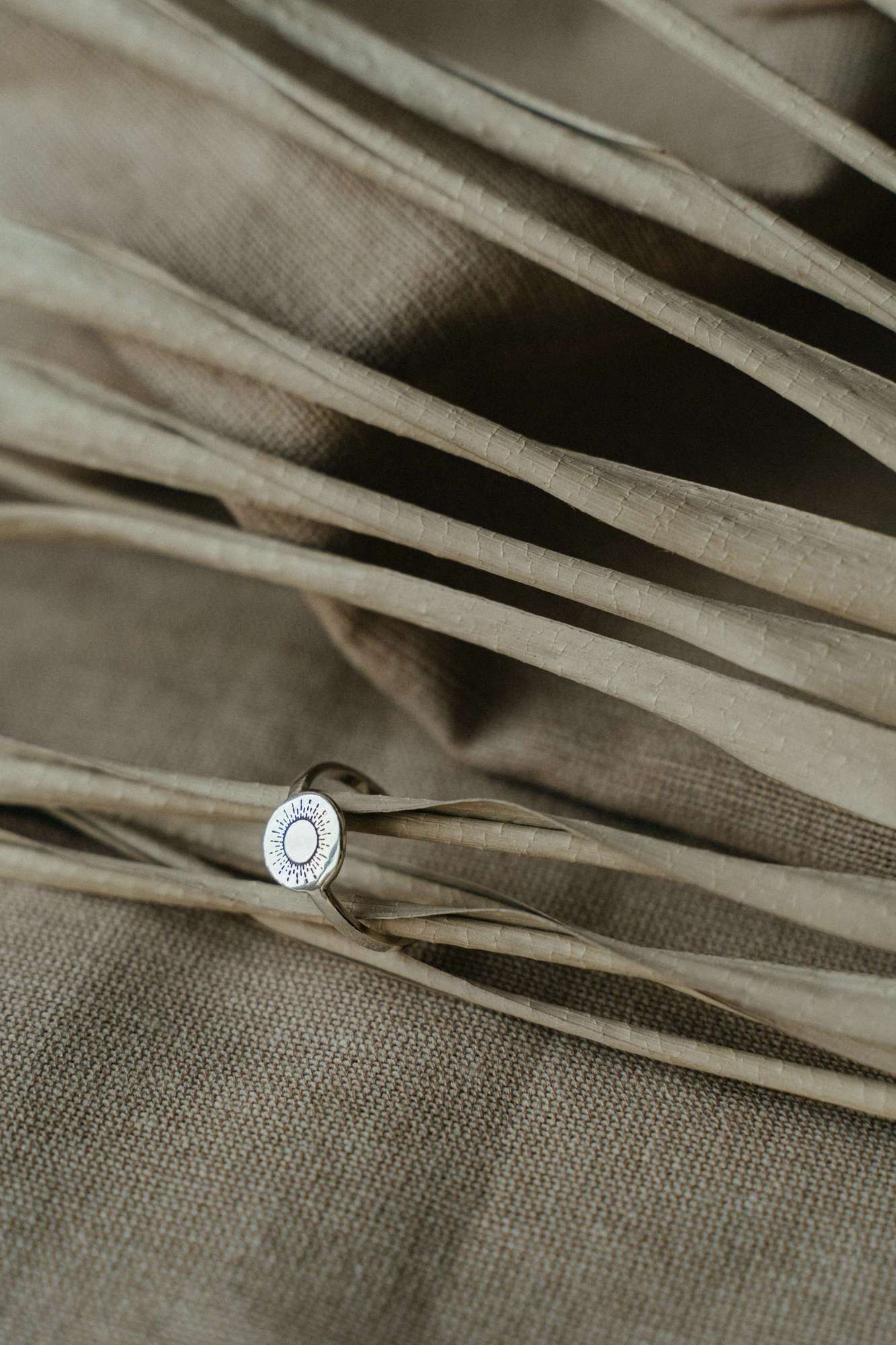 Кольцо - печатка Солнце