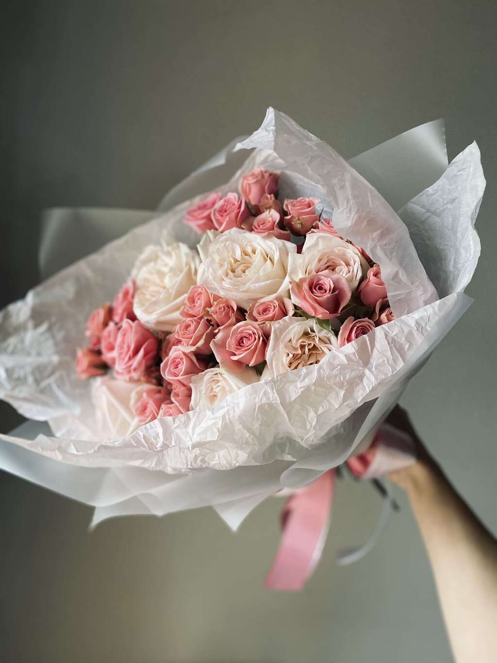 нежный букет из Роз