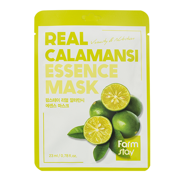 FarmStay Real Calamansi Essence Mask Тканевая маска с каламанси