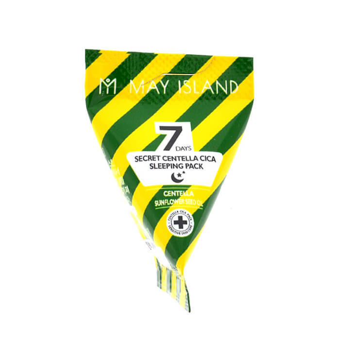 May island - Успокаивающая ночная маска с центеллой азиатской "7 days" 3 гр