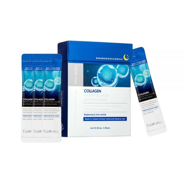 Farm Stay - Ночная маска с коллагеном, 10 гр
