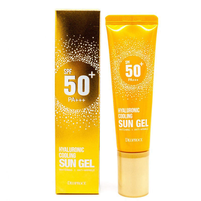 Deoproce Гель для лица увлажняющий солнцезащитный SPF 50+ PA+++, 50г
