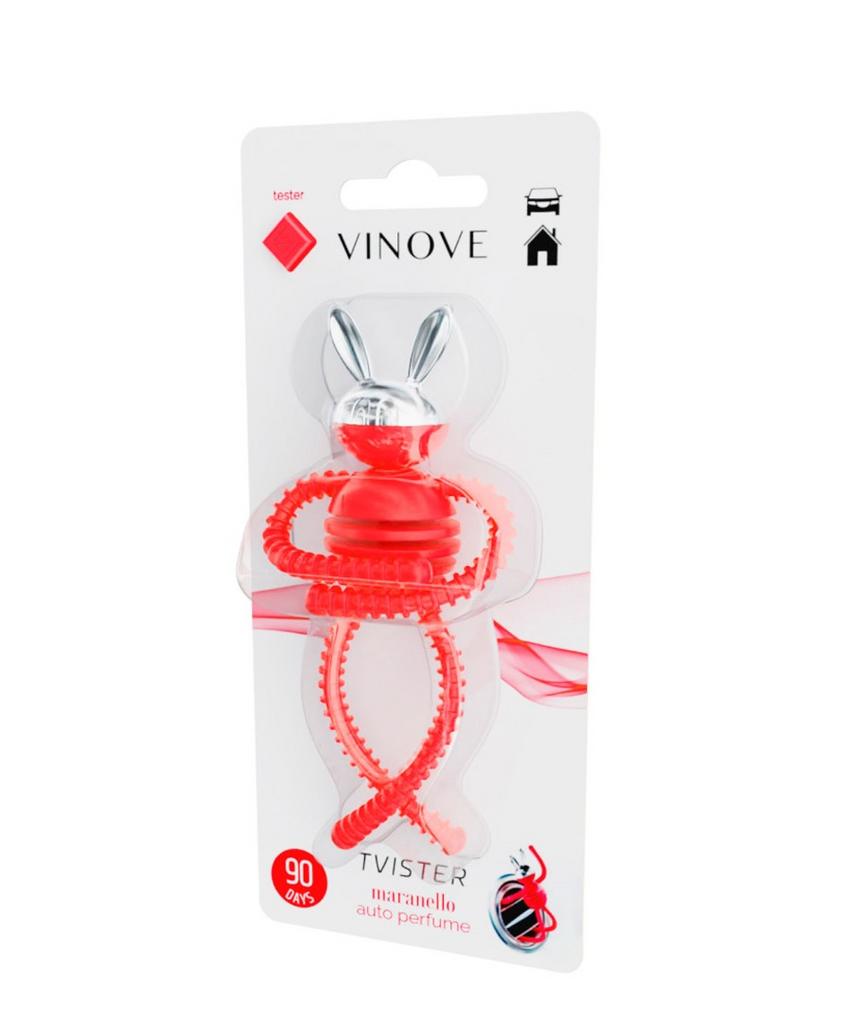 Дизайнерский ароматизатор для автомобиля TVISTER красный MARANELLO | МАРАНЕЛЛО