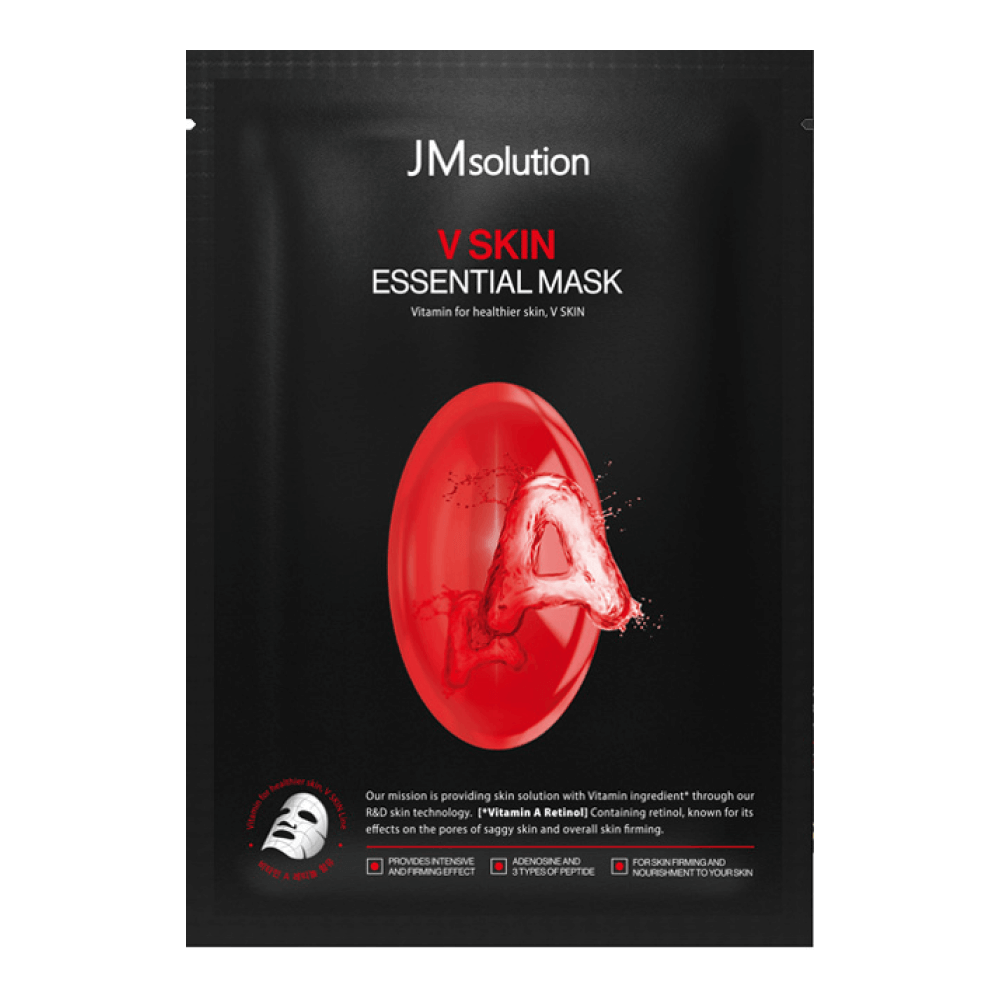 Омолаживающая тканевая маска с ретинолом JMsolution V Skin Essential Mask