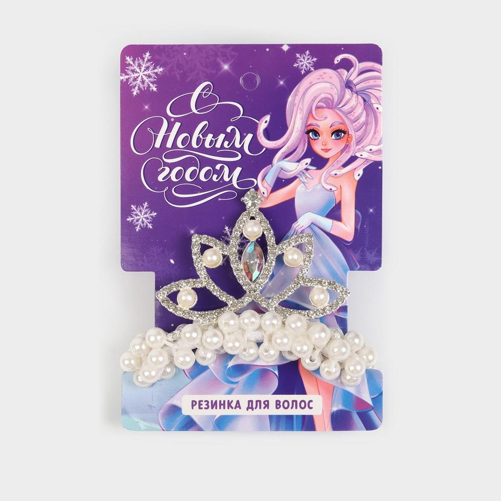 Резинка для волос «С новым годом» , диам 5 см