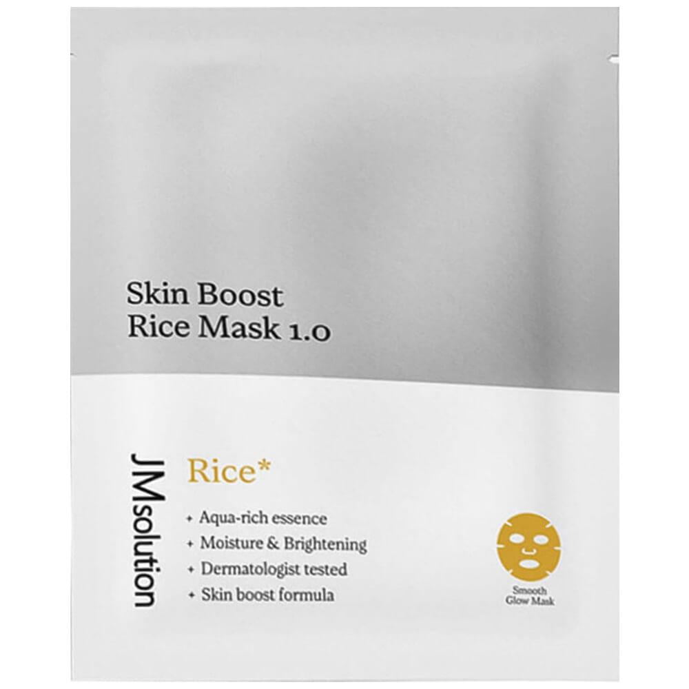 Тканевая маска-бустер с рисом JMsolution Skin Boost Rice Mask 1.0